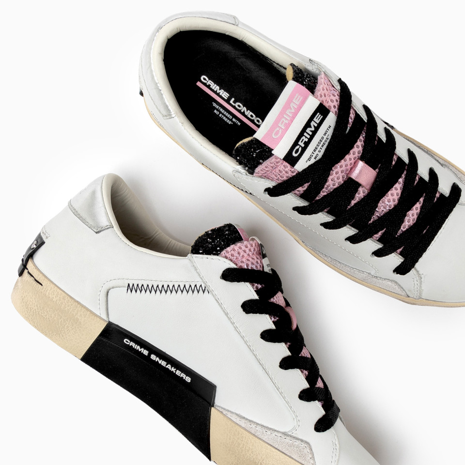 CRIME LONDON: DISTRESSED PINK FROST
