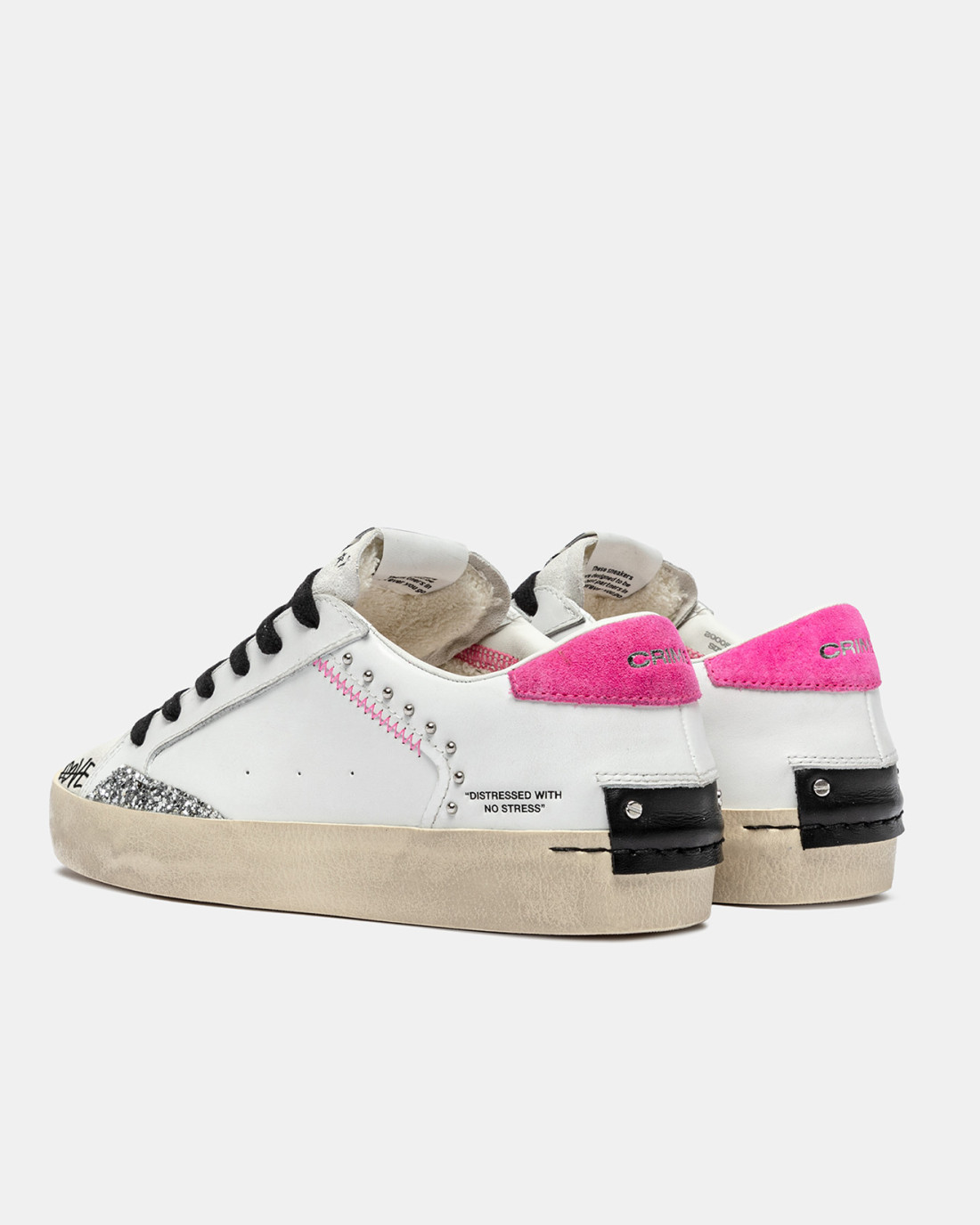 CRIME LONDON: DISTRESSED PINK ME UP