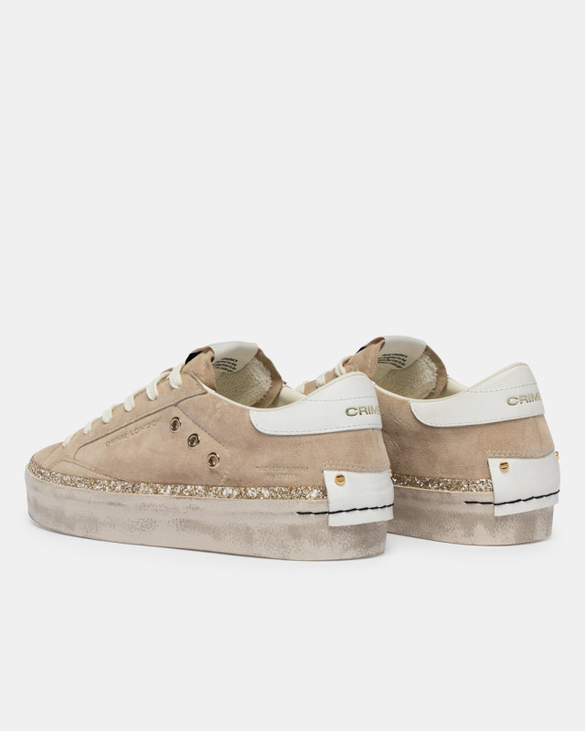 DISTRESSED PLATFORM CARAMEL BRÛLÉE