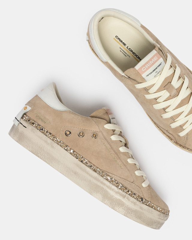 DISTRESSED PLATFORM CARAMEL BRÛLÉE