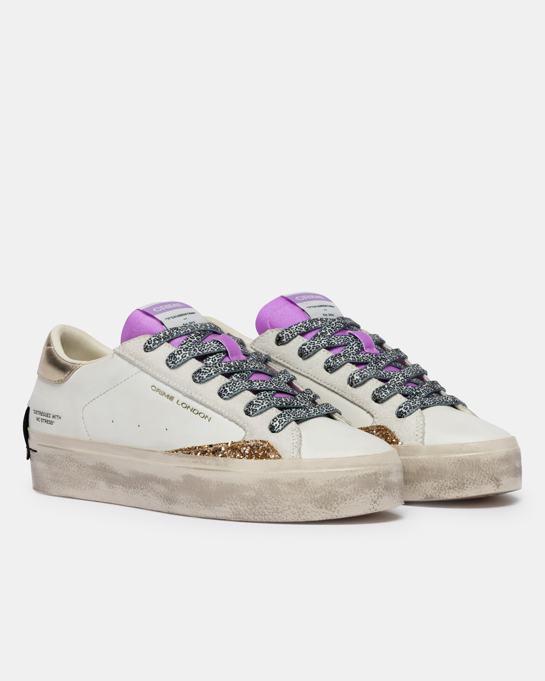 CRIME LONDON: DISTRESSED PLATFORM DISCO JUNGLE