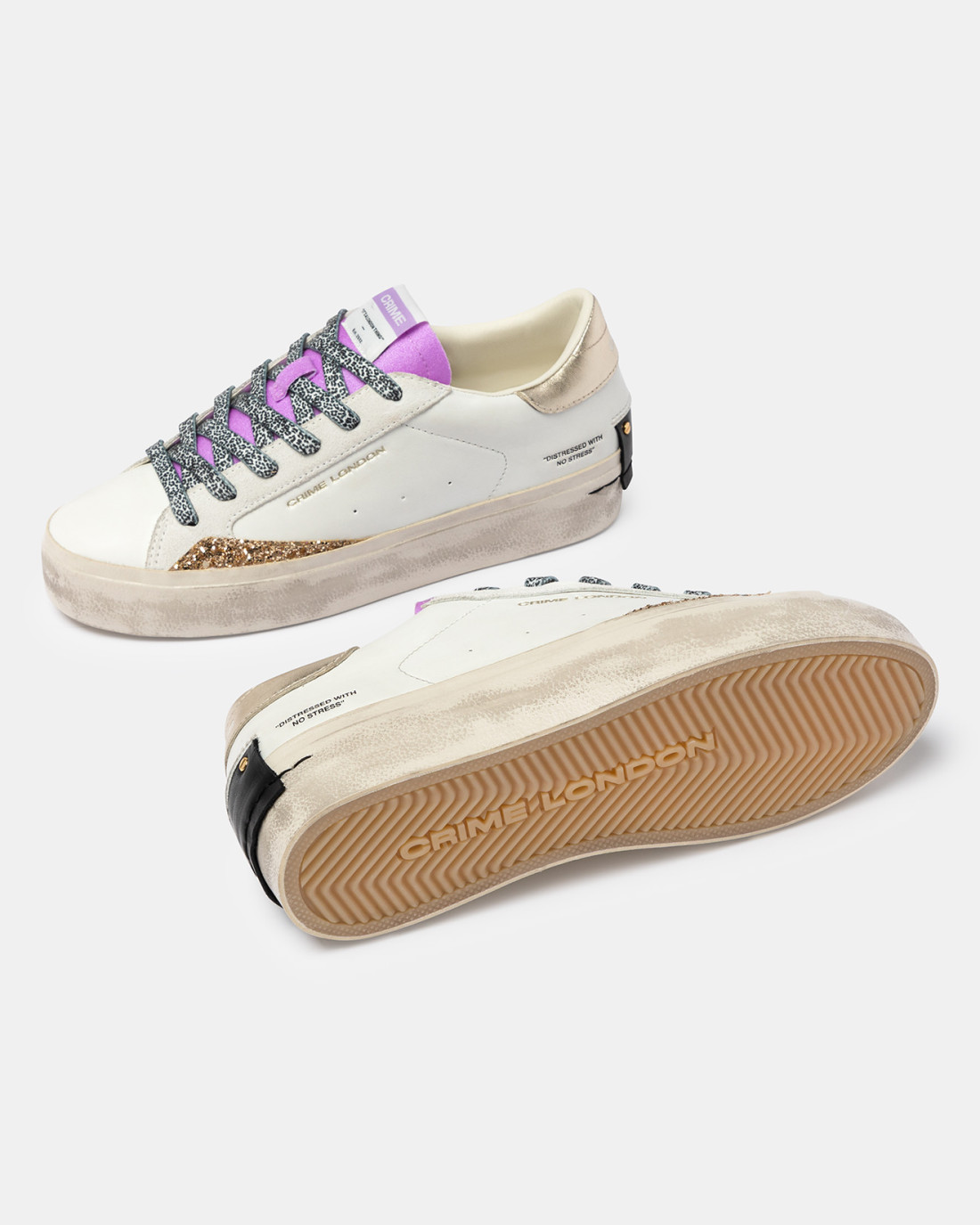 CRIME LONDON: DISTRESSED PLATFORM DISCO JUNGLE