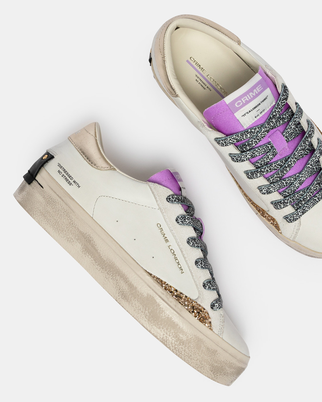 CRIME LONDON: DISTRESSED PLATFORM DISCO JUNGLE