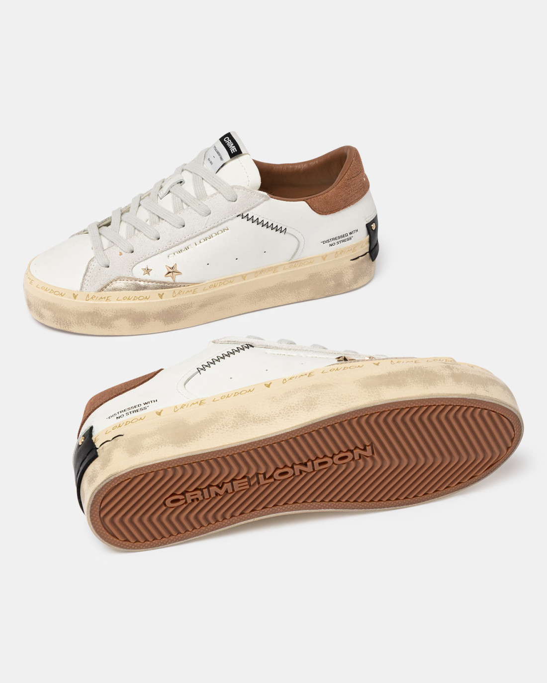 CRIME LONDON: DISTRESSED PLATFORM GOLDEN STAR