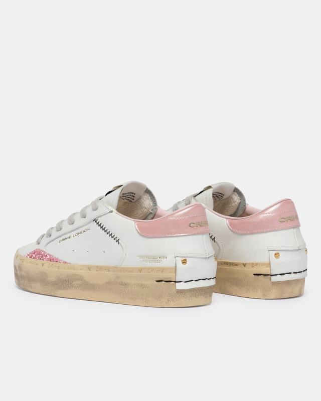 DISTRESSED PLATFORM PINK BLOSSOM