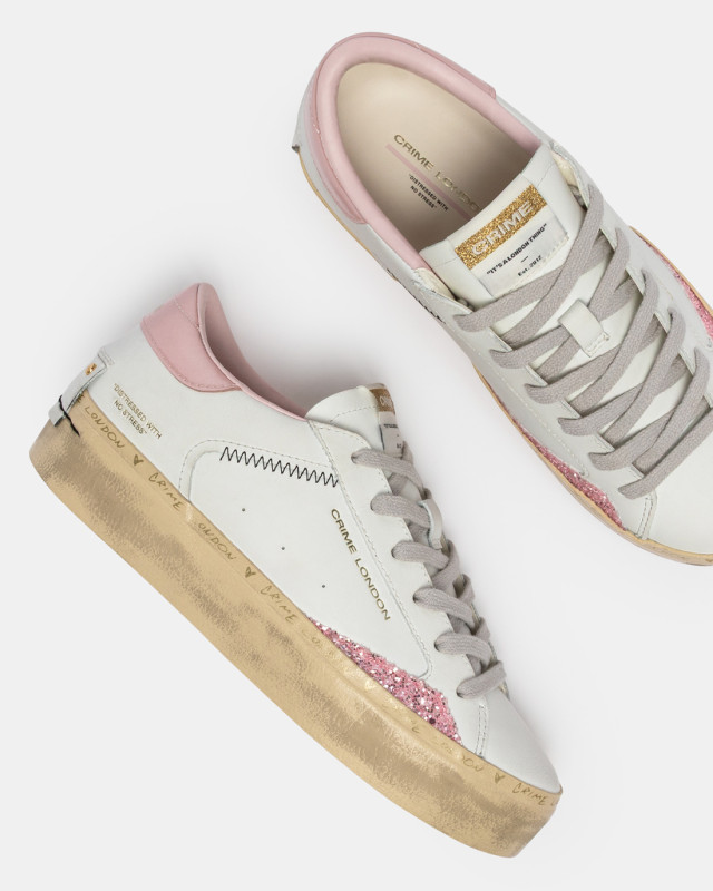 DISTRESSED PLATFORM PINK BLOSSOM