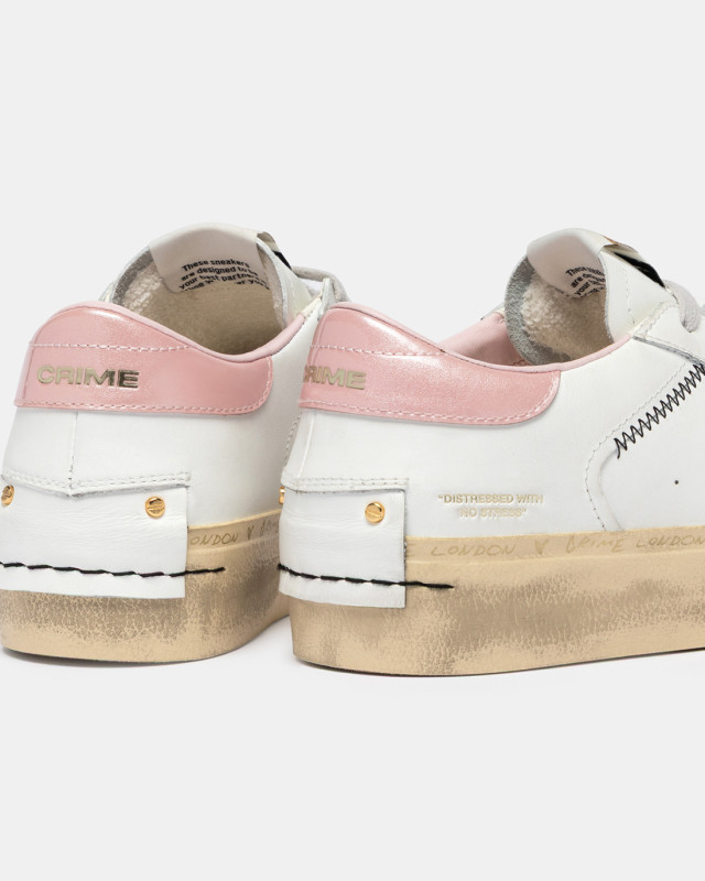 DISTRESSED PLATFORM PINK BLOSSOM