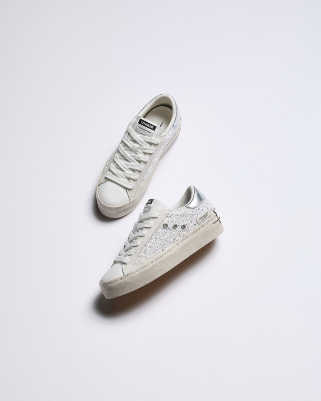 DISTRESSED PLATFORM SILVER DUST