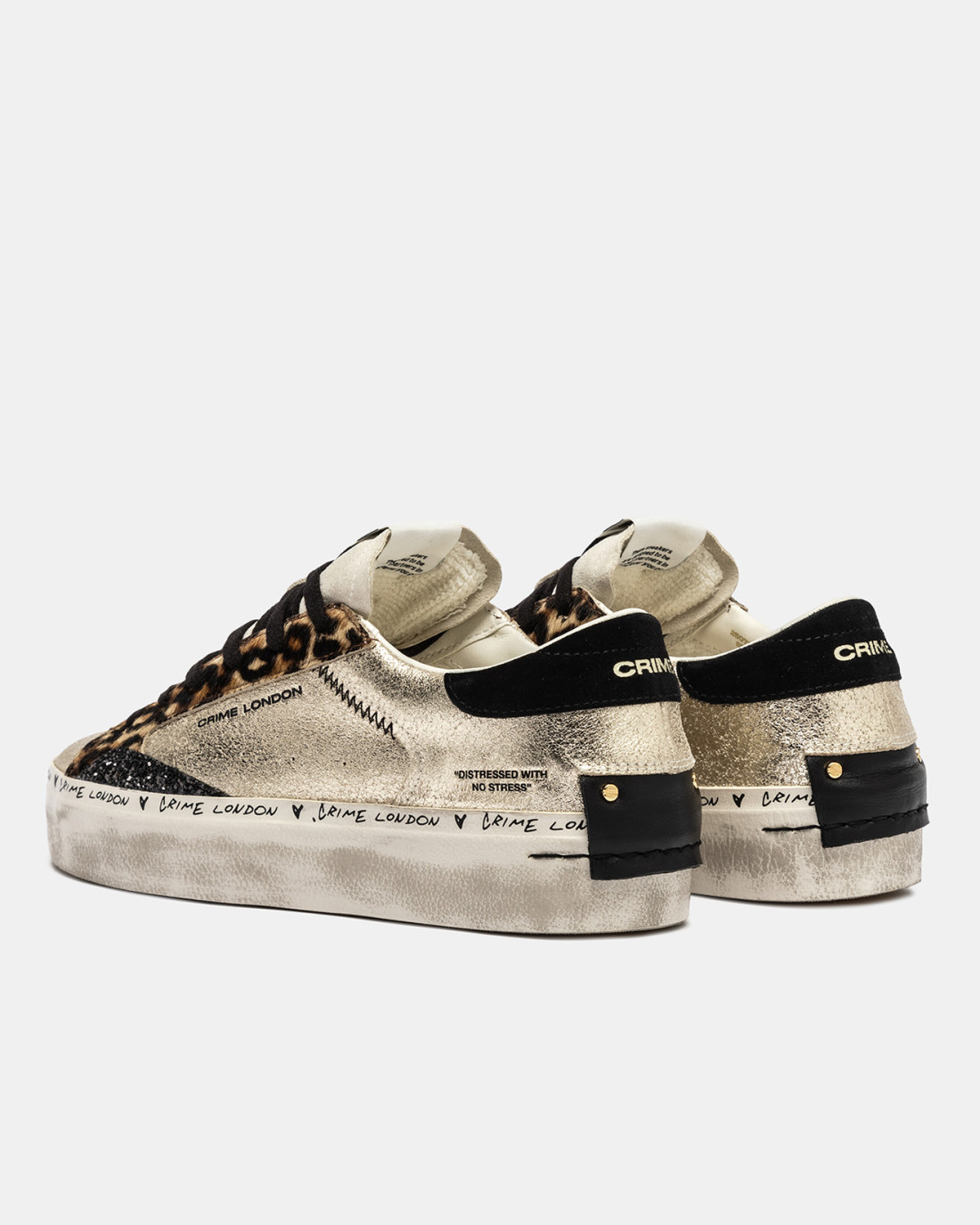 CRIME LONDON: DISTRESSED PLATFORM SWEET LIKE HONEY