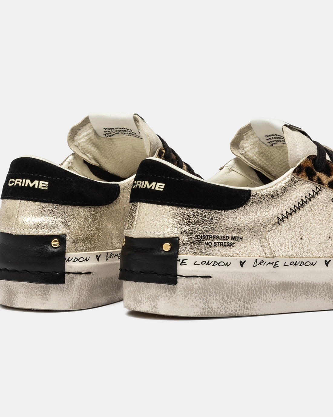 CRIME LONDON: DISTRESSED PLATFORM SWEET LIKE HONEY