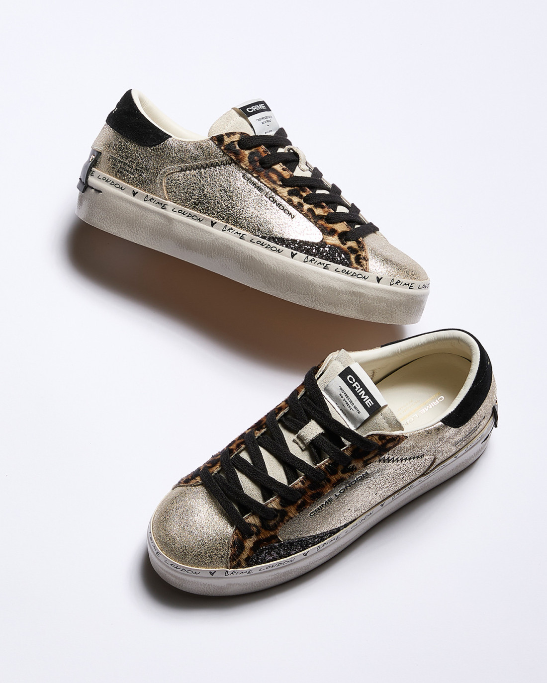 CRIME LONDON: DISTRESSED PLATFORM SWEET LIKE HONEY