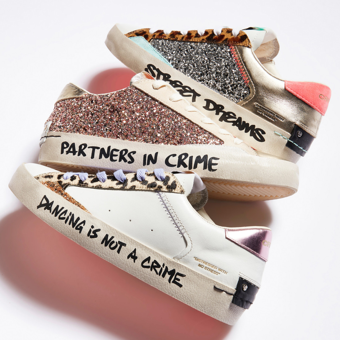 CRIME LONDON: DISTRESSED PLATINUM WILDLIFE