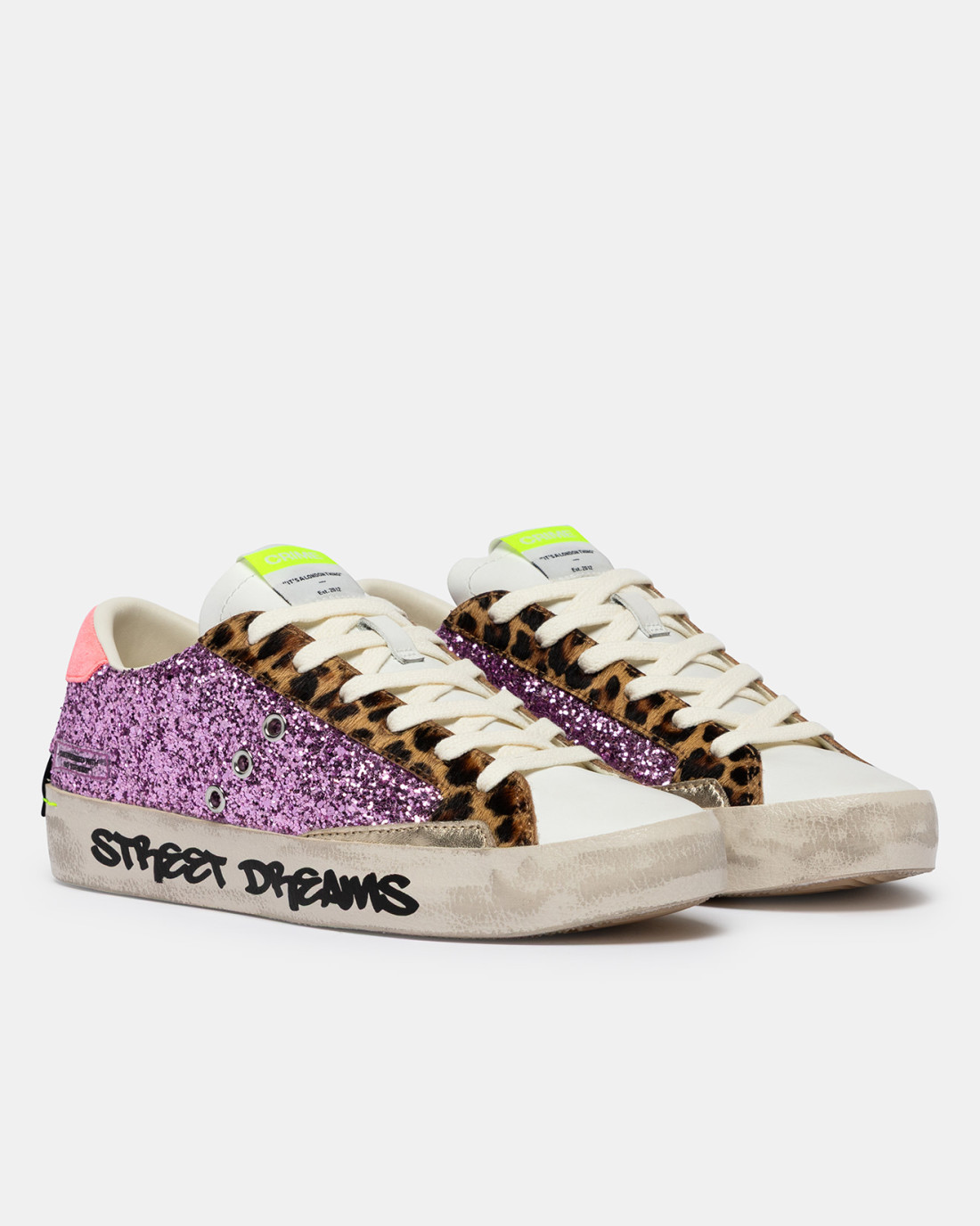 CRIME LONDON: DISTRESSED PURPLE POP