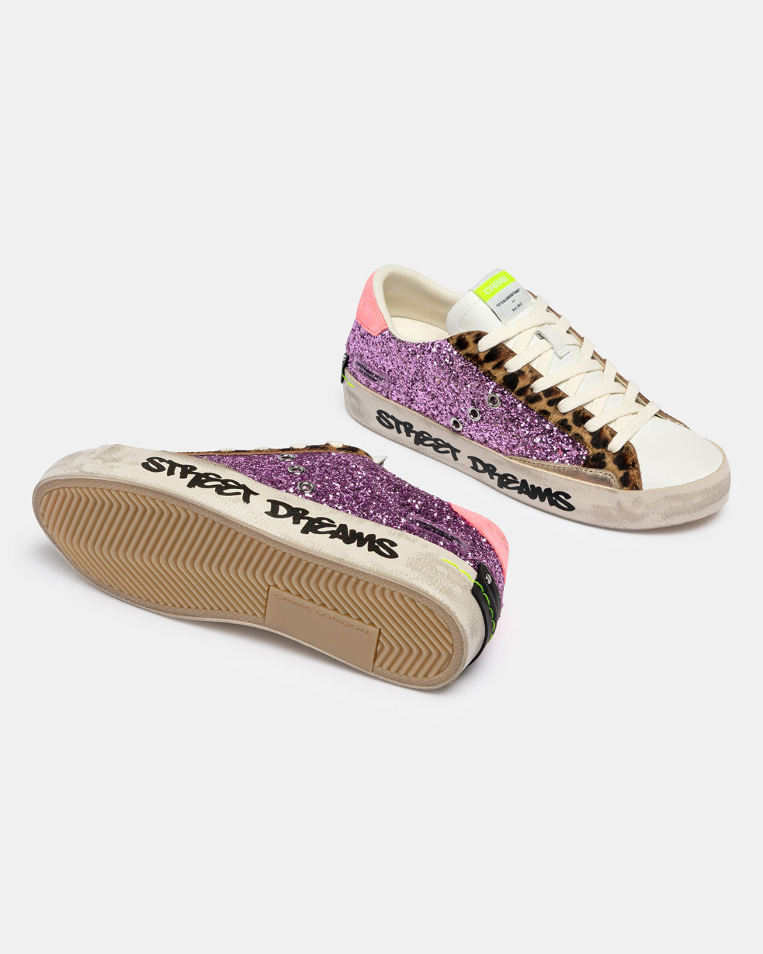 CRIME LONDON: DISTRESSED PURPLE POP