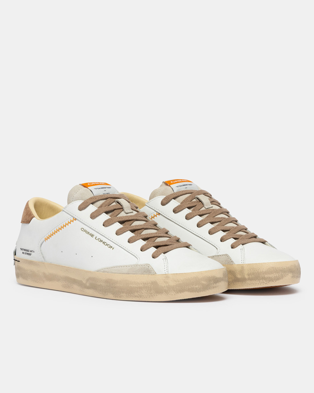 CRIME LONDON: DISTRESSED SADDLE BROWN