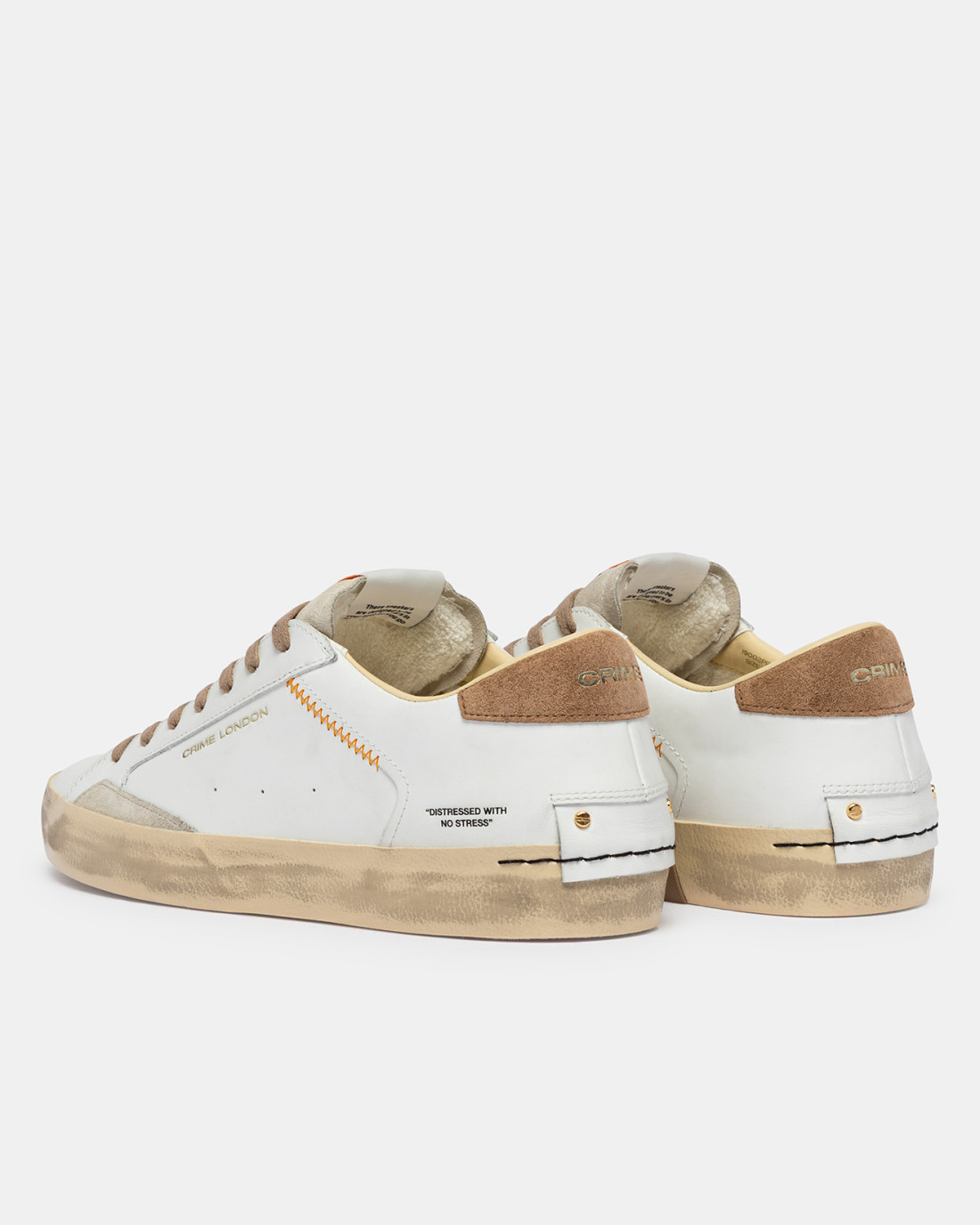 CRIME LONDON: DISTRESSED SADDLE BROWN