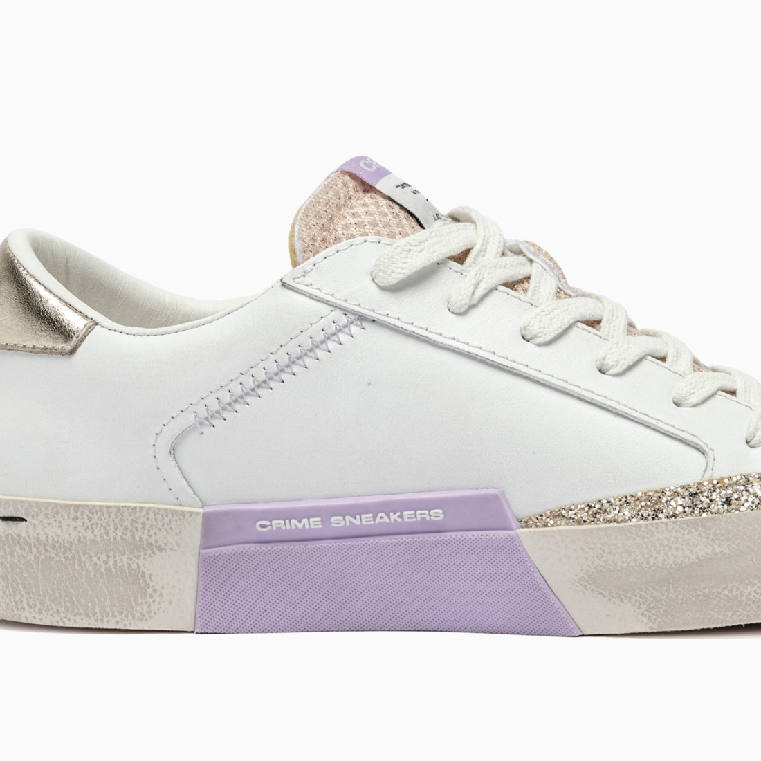 CRIME LONDON: DISTRESSED SHEER LILAC