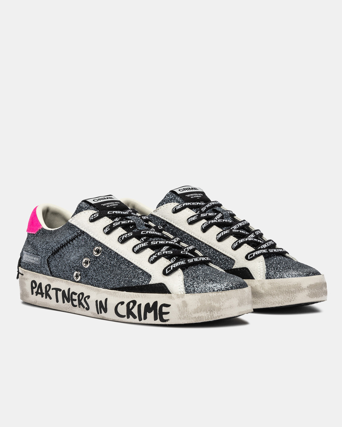 CRIME LONDON: DISTRESSED SHIMMERY