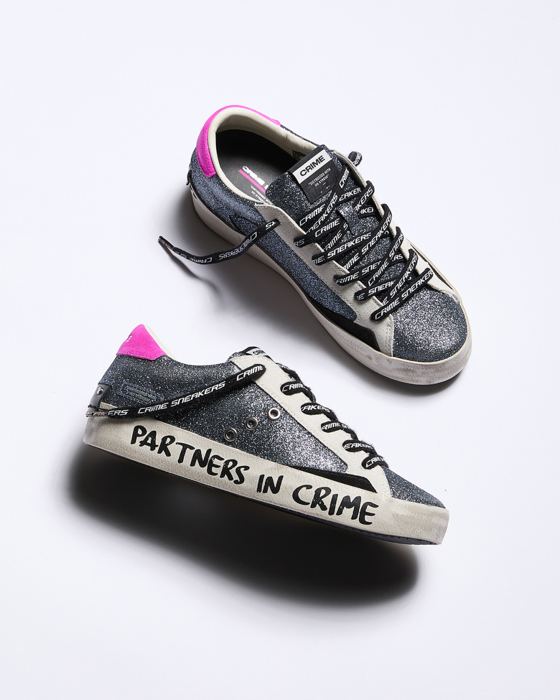 CRIME LONDON: DISTRESSED SHIMMERY