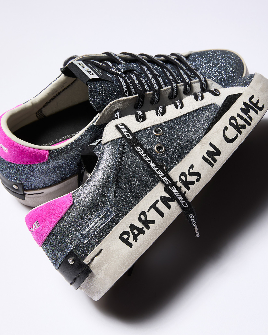 CRIME LONDON: DISTRESSED SHIMMERY