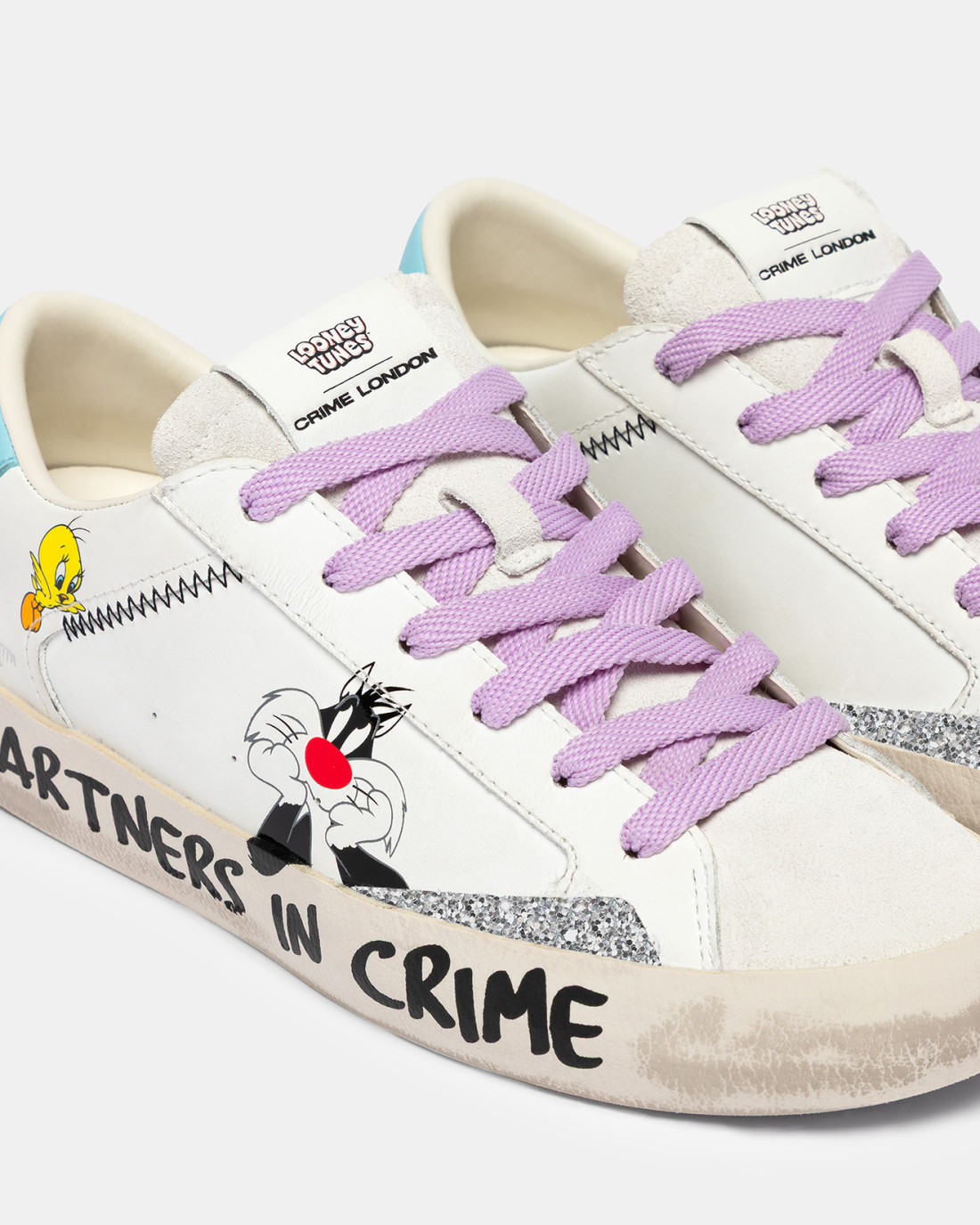 CRIME LONDON: DISTRESSED SYLVESTER & TWEETY BIRD