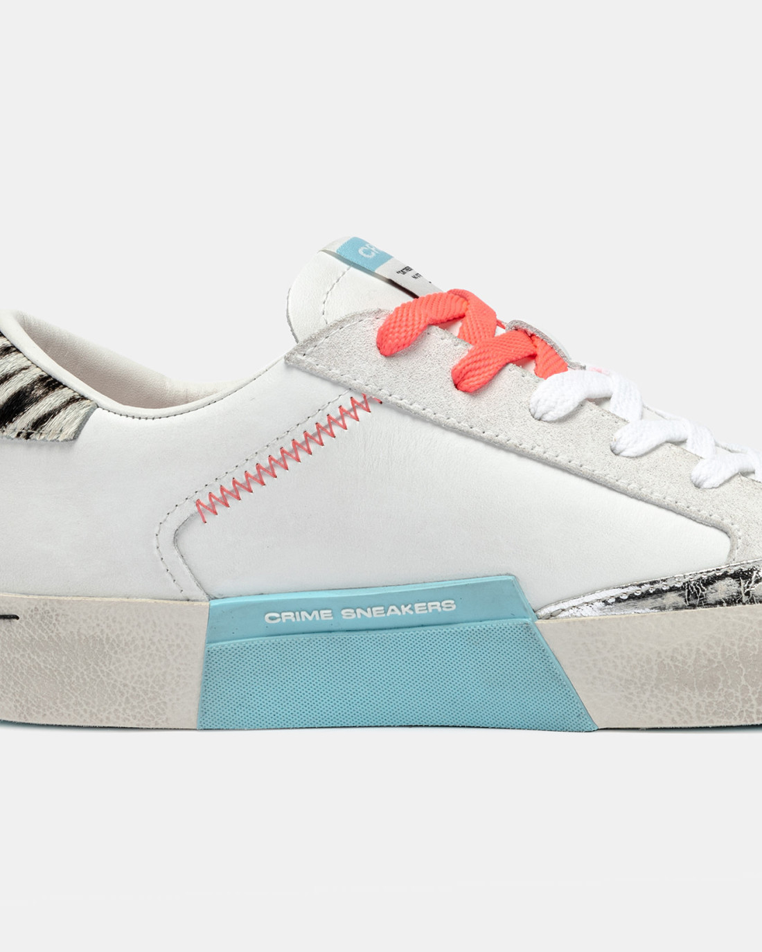 CRIME LONDON: DISTRESSED TROPICAL ZEBRA