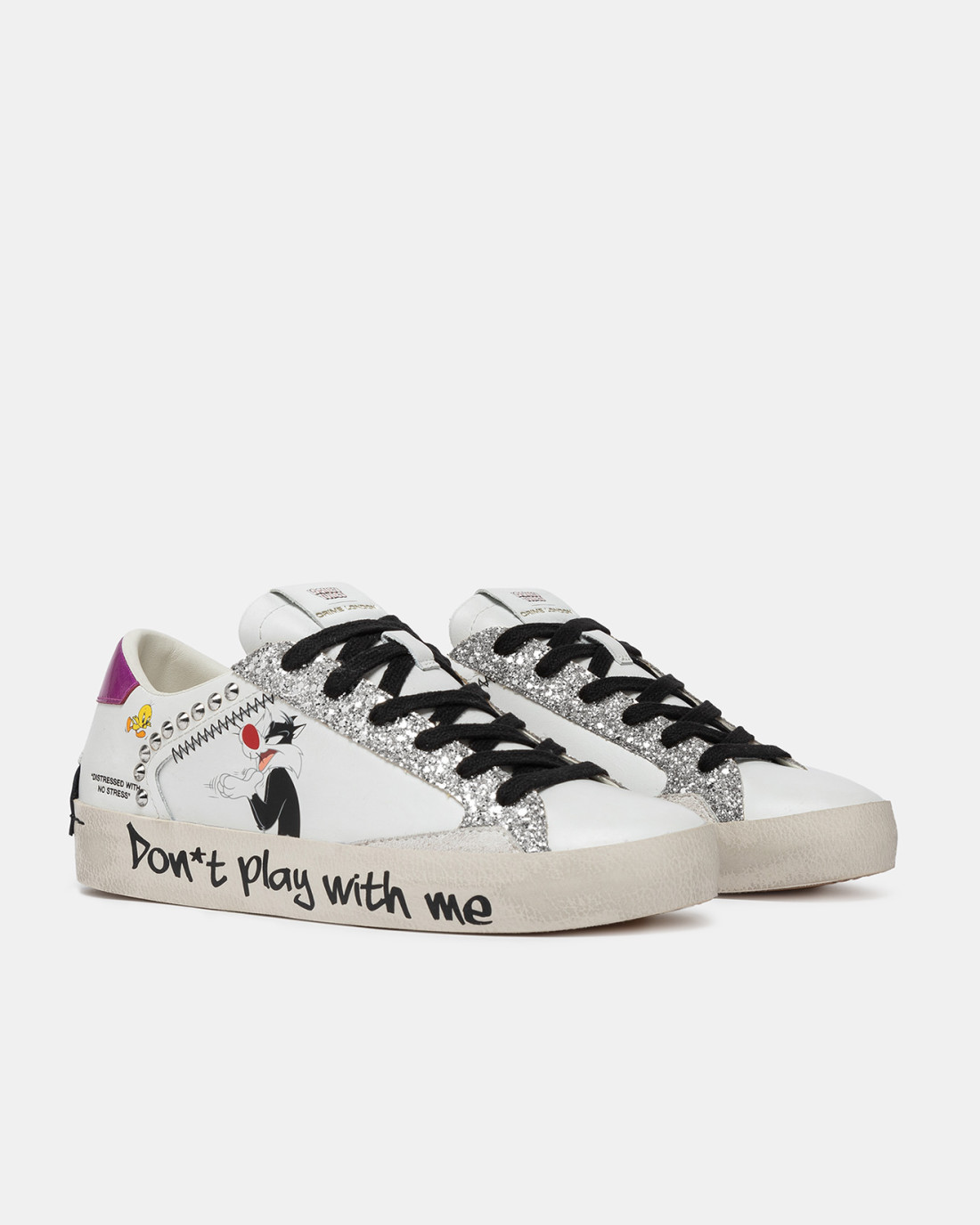 CRIME LONDON: DISTRESSED TWEETY & SYLVESTER