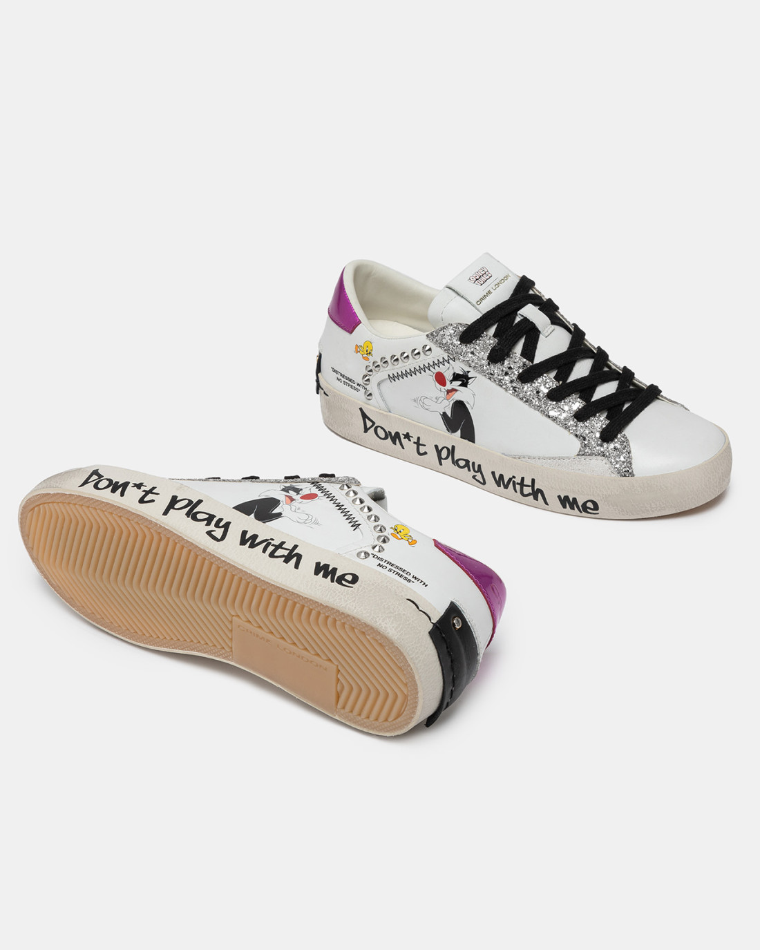 CRIME LONDON: DISTRESSED TWEETY & SYLVESTER