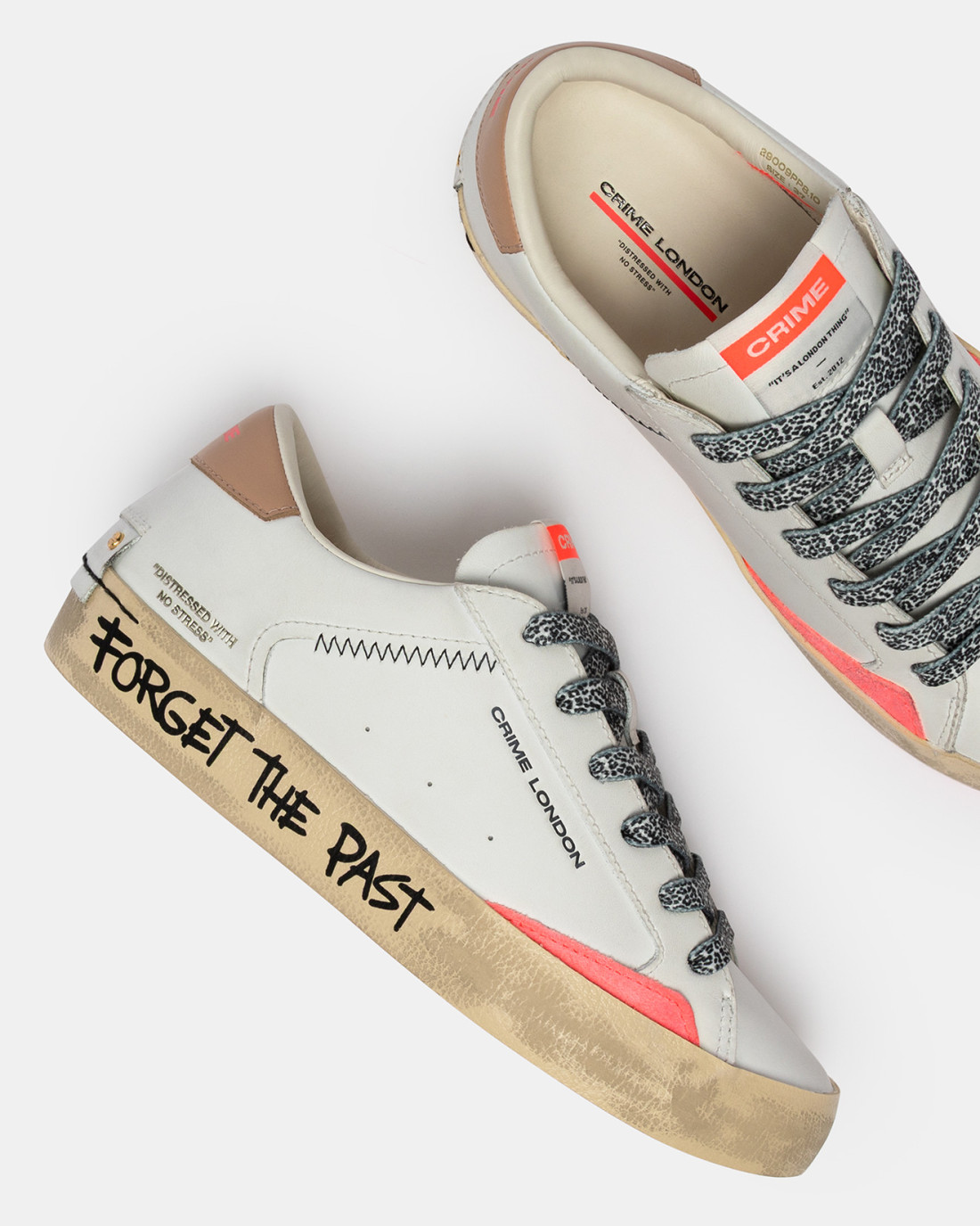 CRIME LONDON: DISTRESSED VINTAGE CORAL