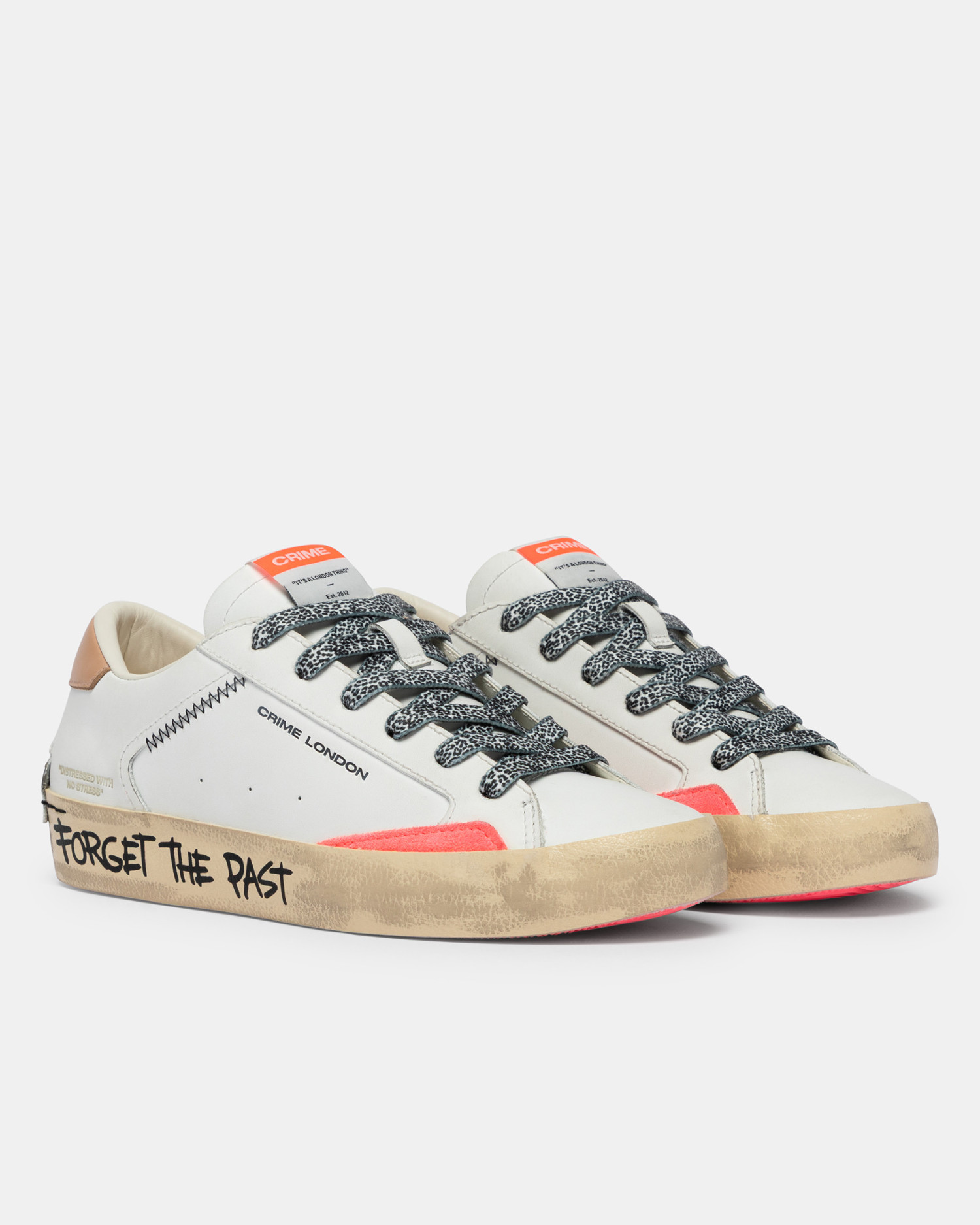 Distressed Vintage Coral | Crime London
