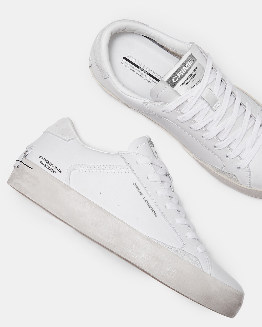 CRIME LONDON: DISTRESSED WHITE
