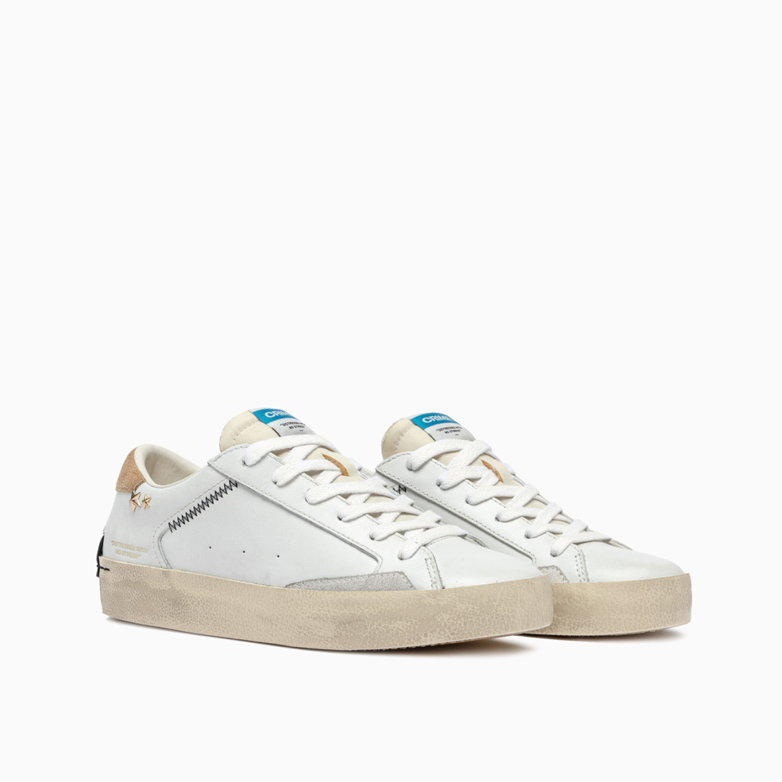 CRIME LONDON: DISTRESSED WHITE AMBER