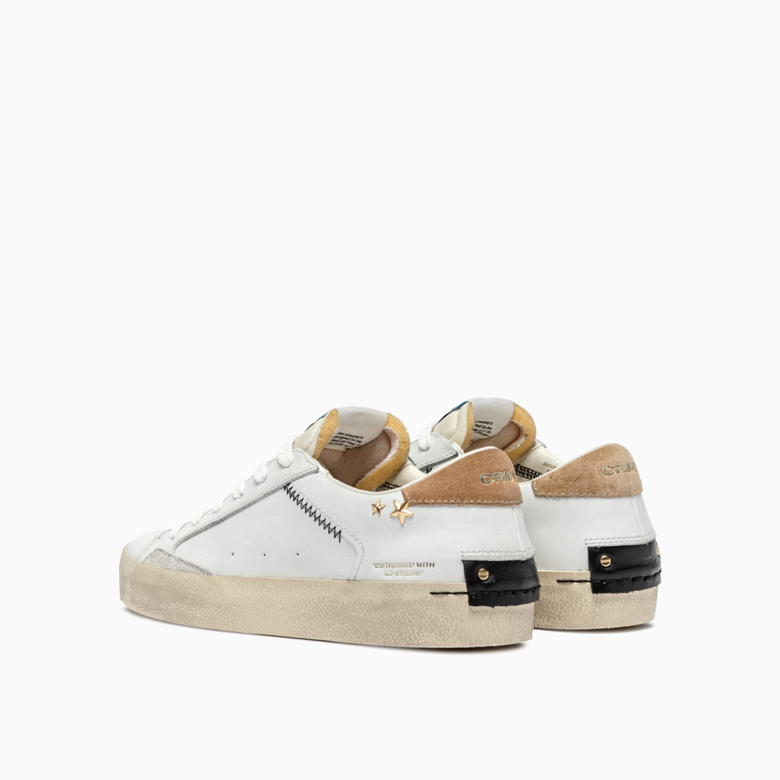 CRIME LONDON: DISTRESSED WHITE AMBER