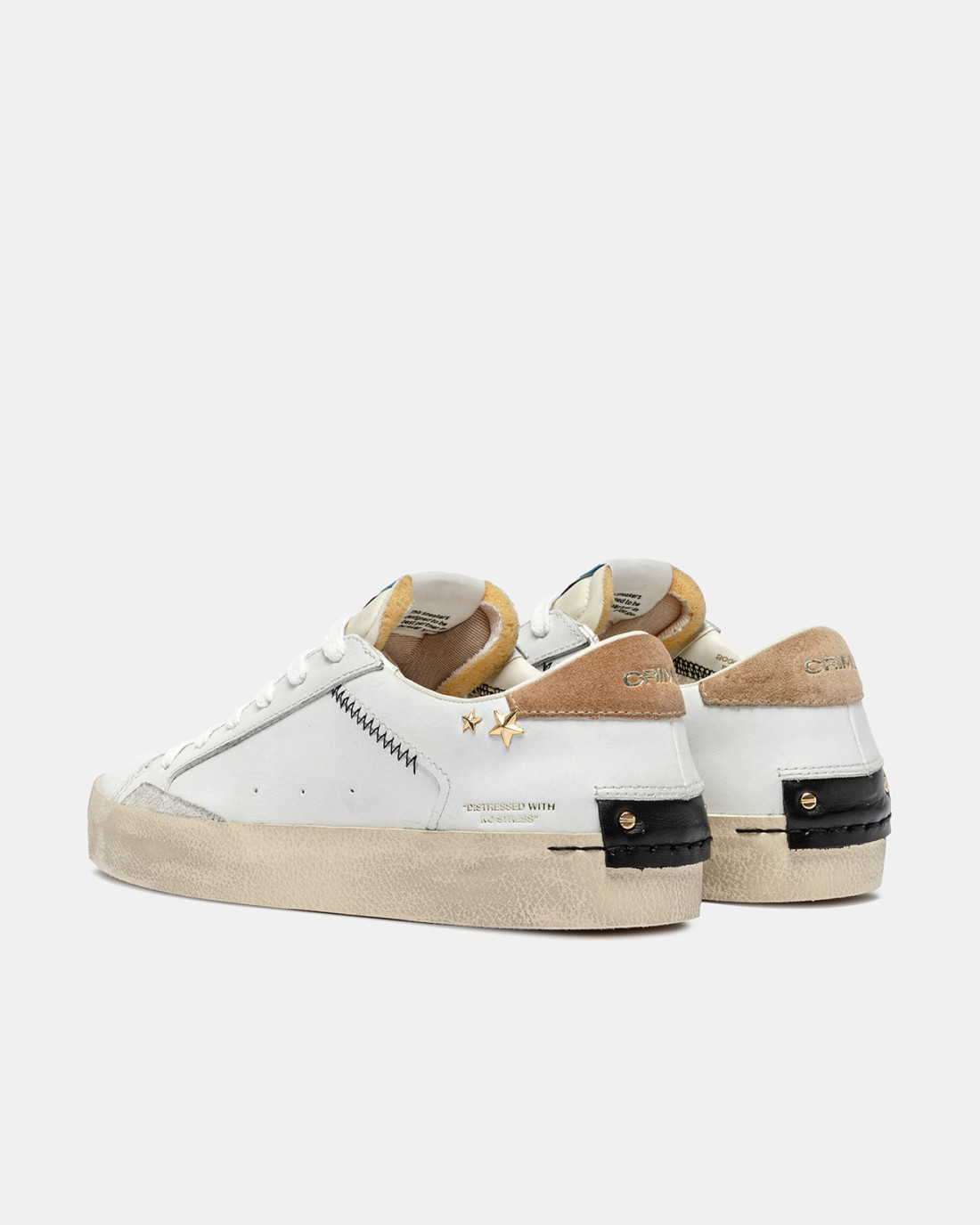 CRIME LONDON: DISTRESSED WHITE AMBER