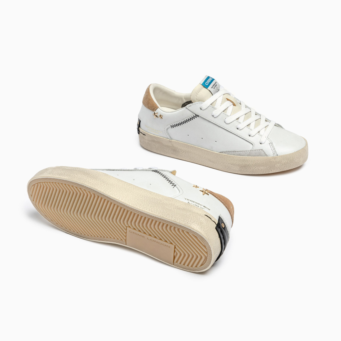 CRIME LONDON: DISTRESSED WHITE AMBER