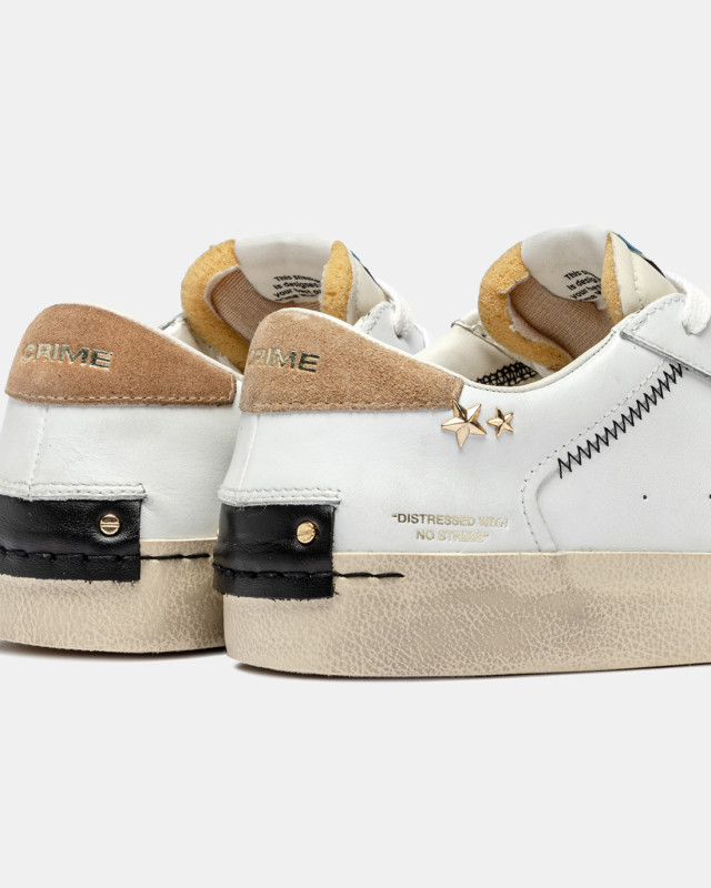 DISTRESSED WHITE AMBER