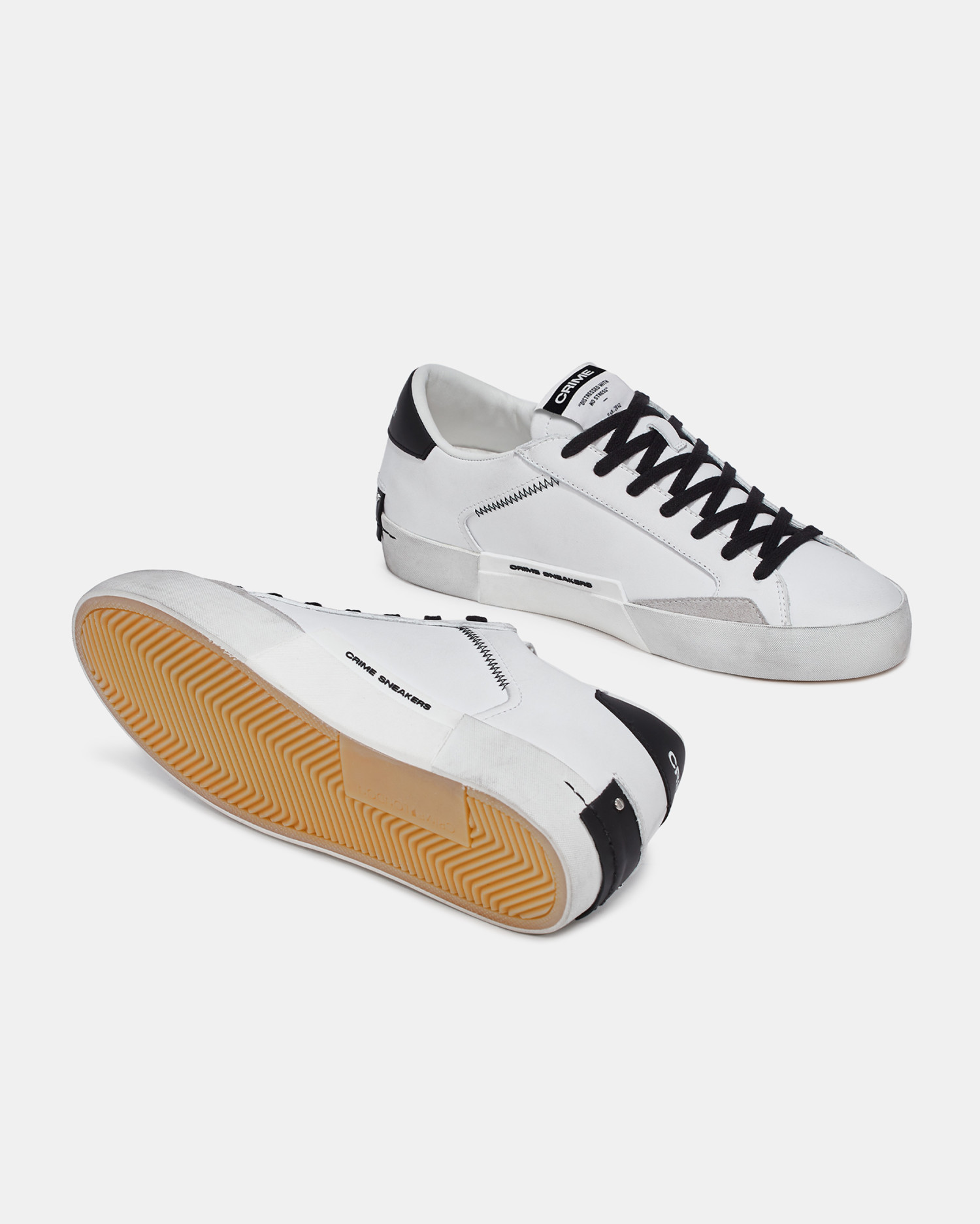 Distressed White-black | Crime London