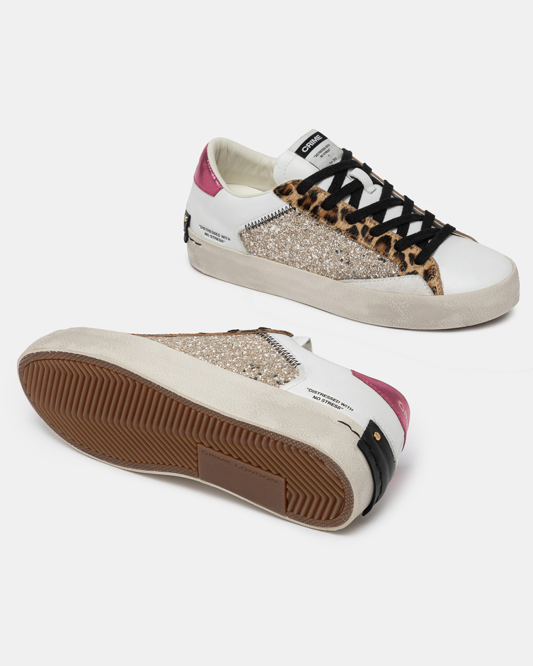 CRIME LONDON: DISTRESSED WILD BERRY