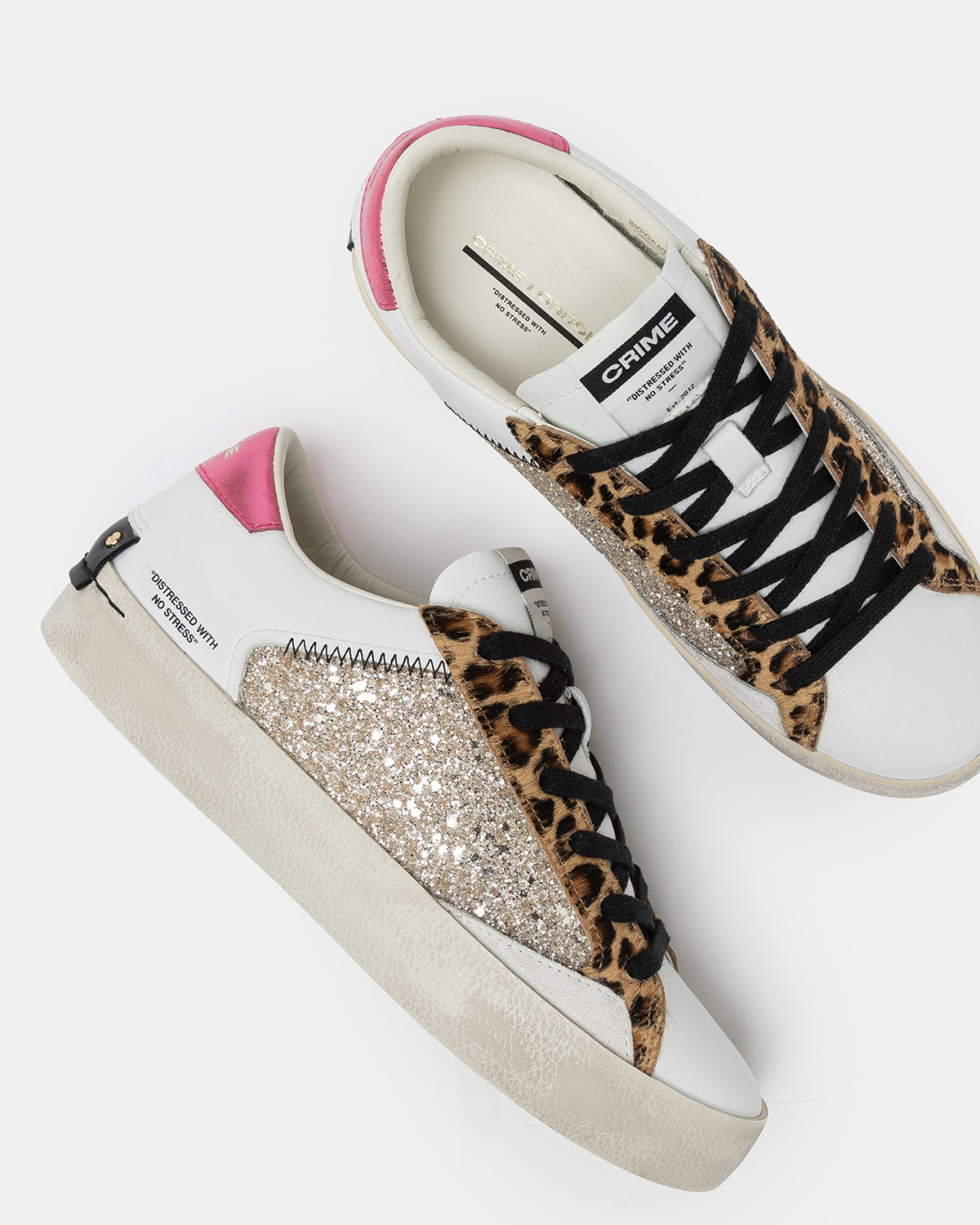 CRIME LONDON: DISTRESSED WILD BERRY