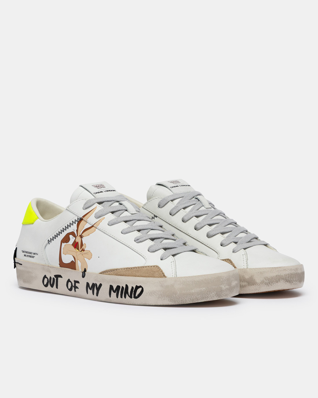 CRIME LONDON: DISTRESSED WILE E. COYOTE