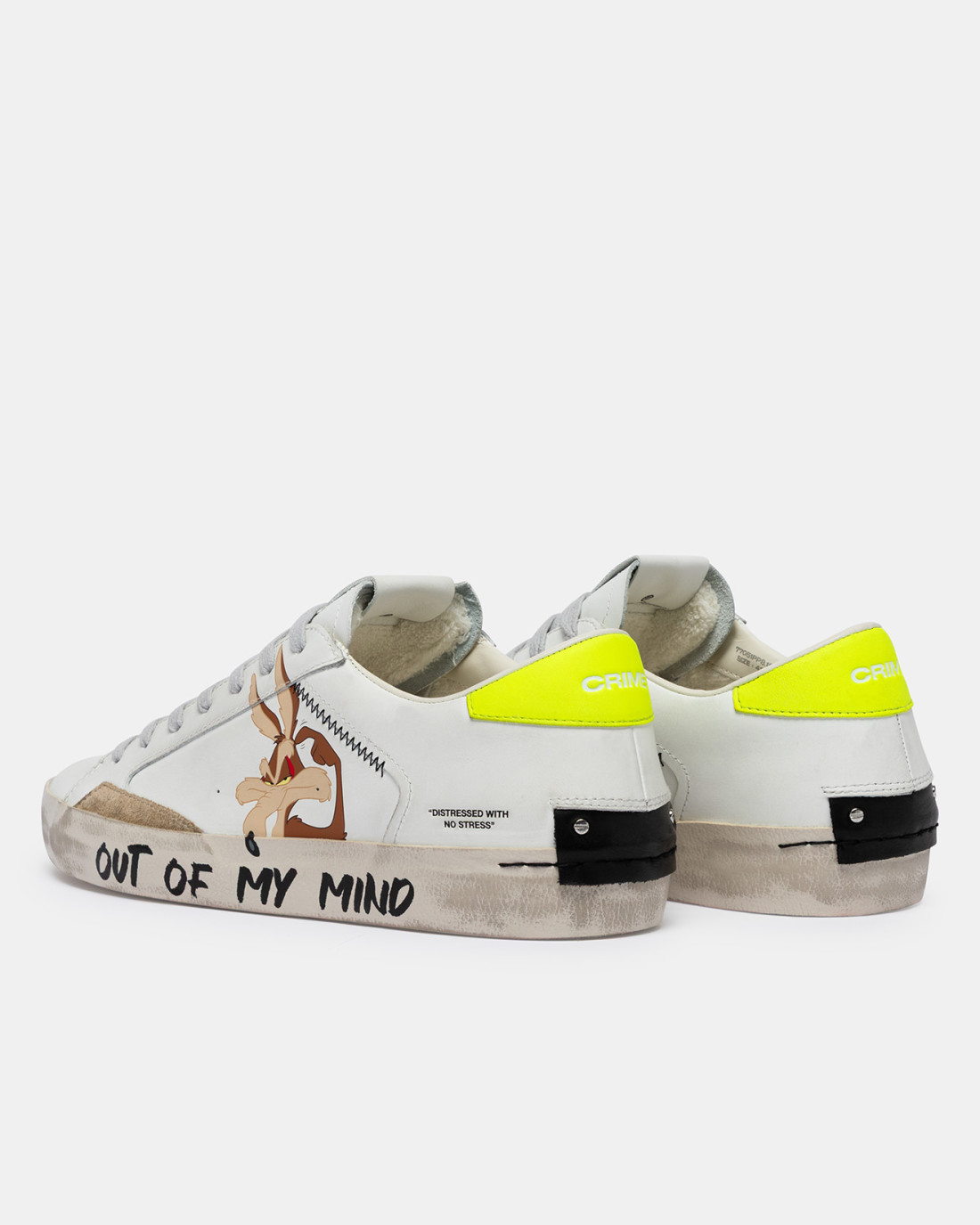 CRIME LONDON: DISTRESSED WILE E. COYOTE