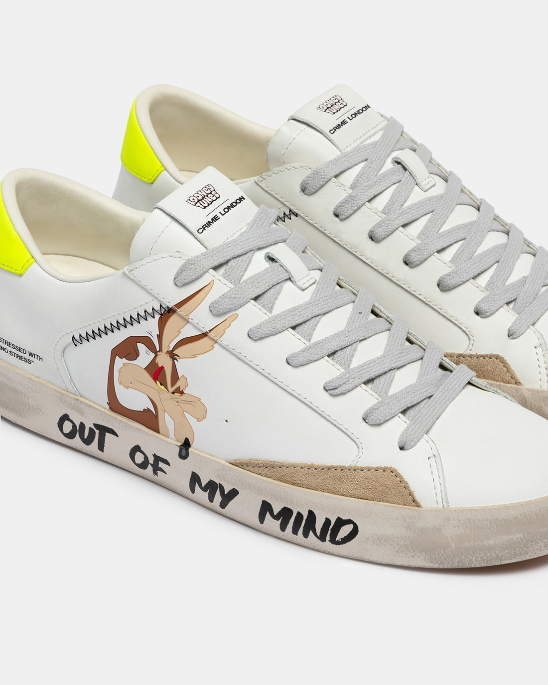 CRIME LONDON: DISTRESSED WILE E. COYOTE