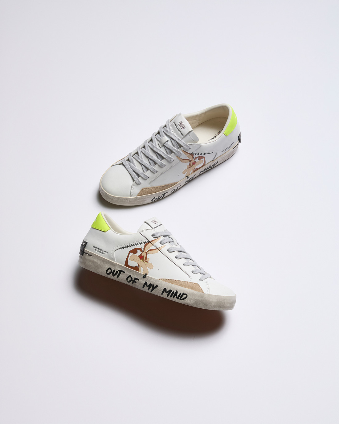 CRIME LONDON: DISTRESSED WILE E. COYOTE