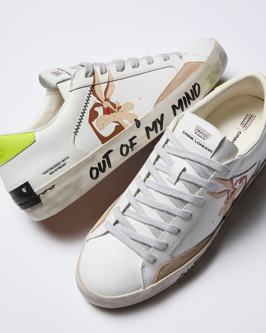 CRIME LONDON: DISTRESSED WILE E. COYOTE