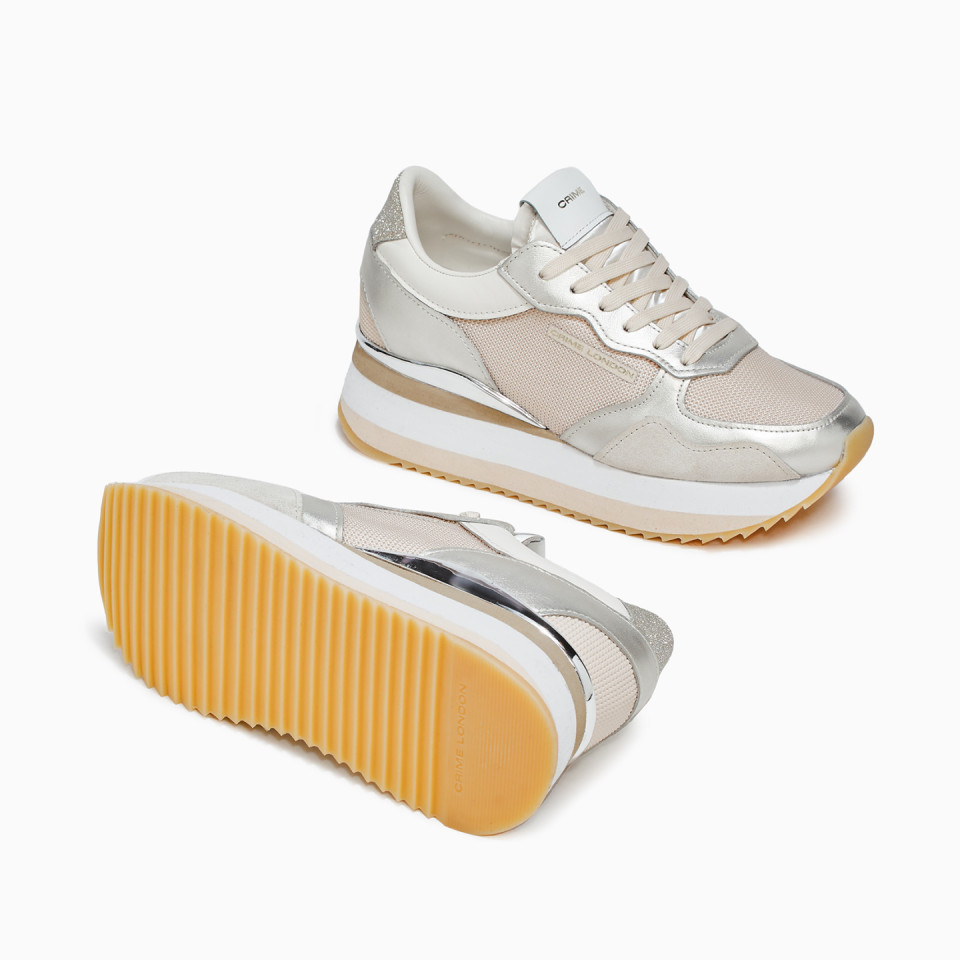 CRIME LONDON: DYNAMIC NUDE-LAMINATED SILVER