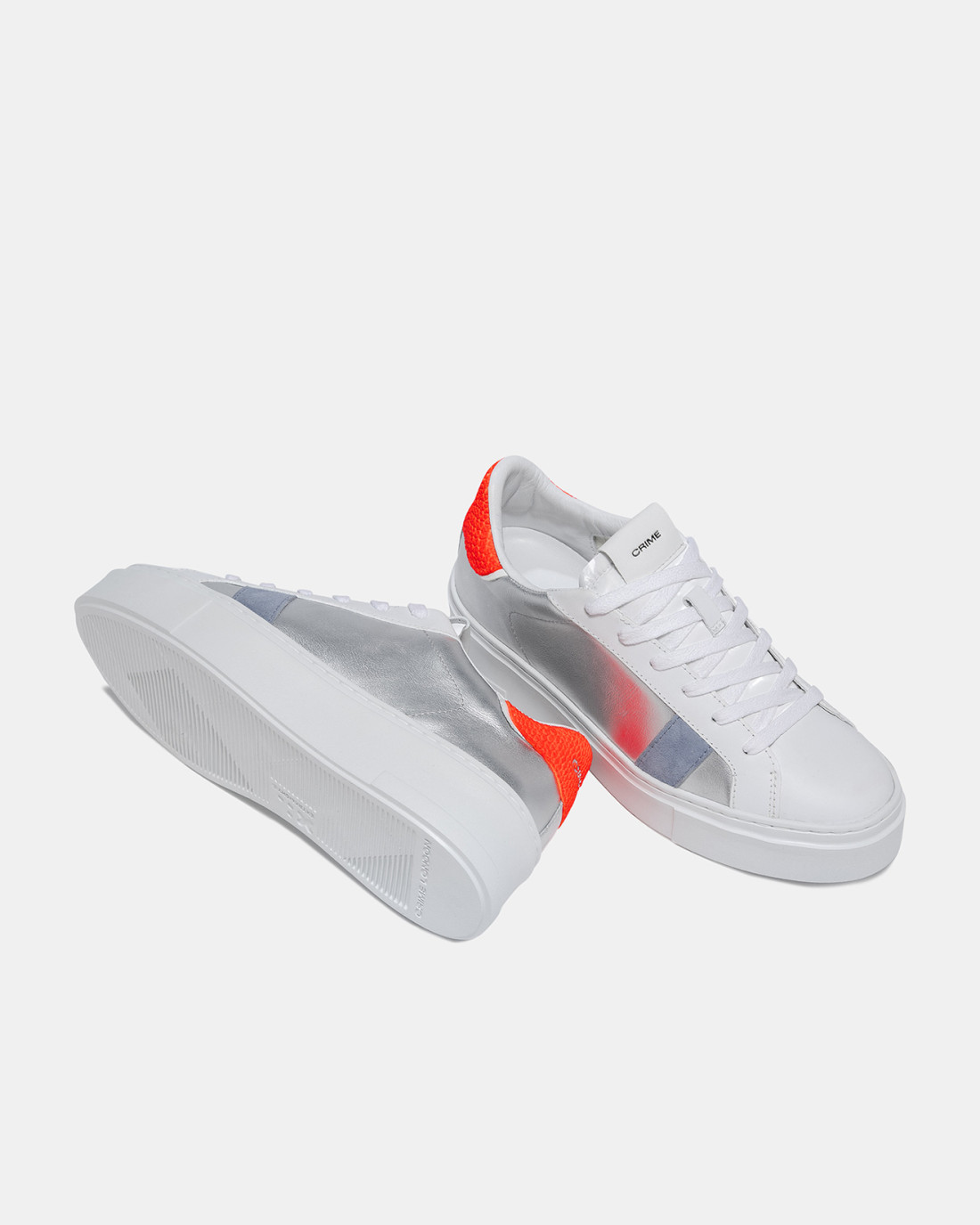 CRIME LONDON: EXTRALIGHT SILVER-ORANGE NEON