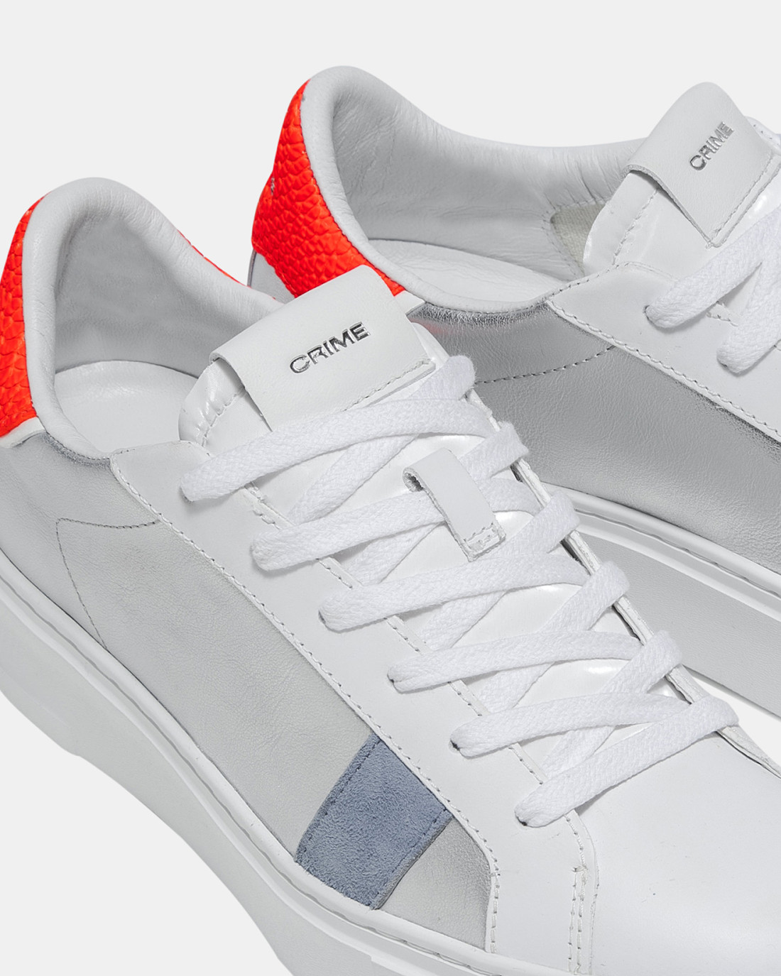 CRIME LONDON: EXTRALIGHT SILVER-ORANGE NEON