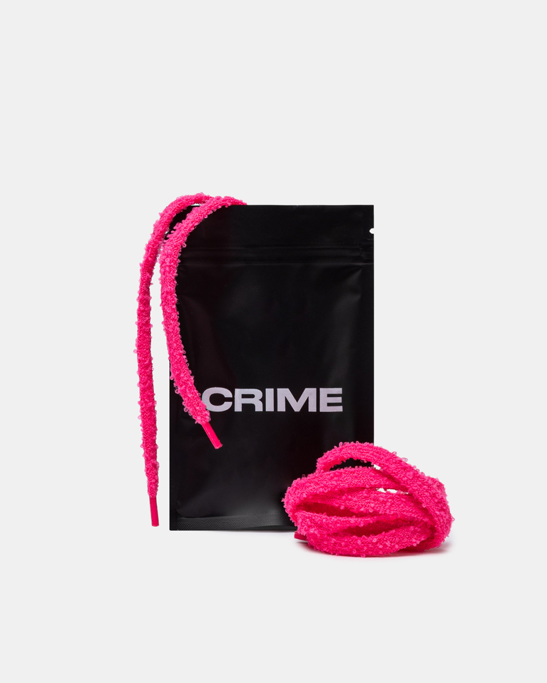 CRIME LONDON: LACES FUZZY FLAMINGO
