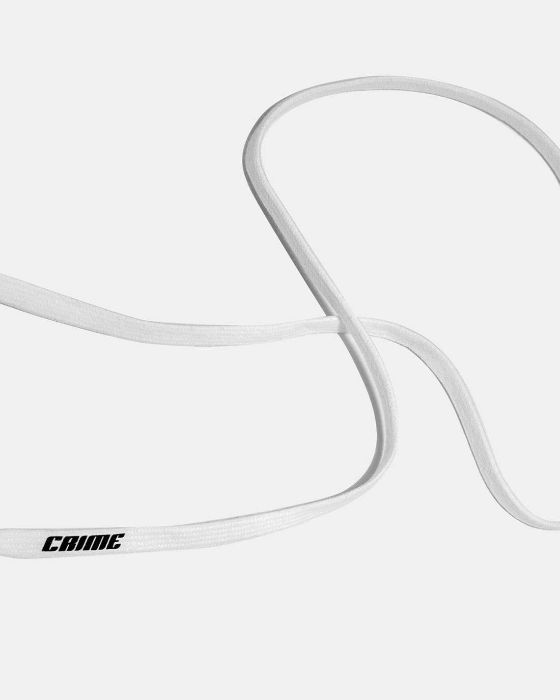 CRIME LONDON: LACES WHITE-BLACK