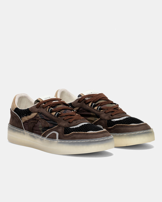 LOW TOP OFF COURT BROWN
